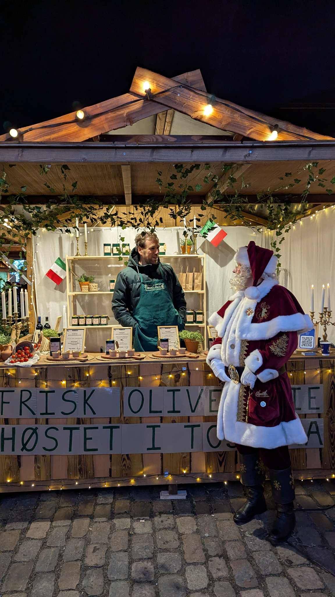 Mont.Olio på julemarked